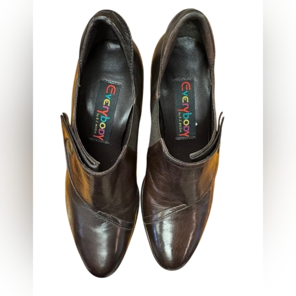 Anthropologie Everybody By B.Z Moda NWT T.Moro Dark Brown Leather Size 36 - Picture 5 of 9